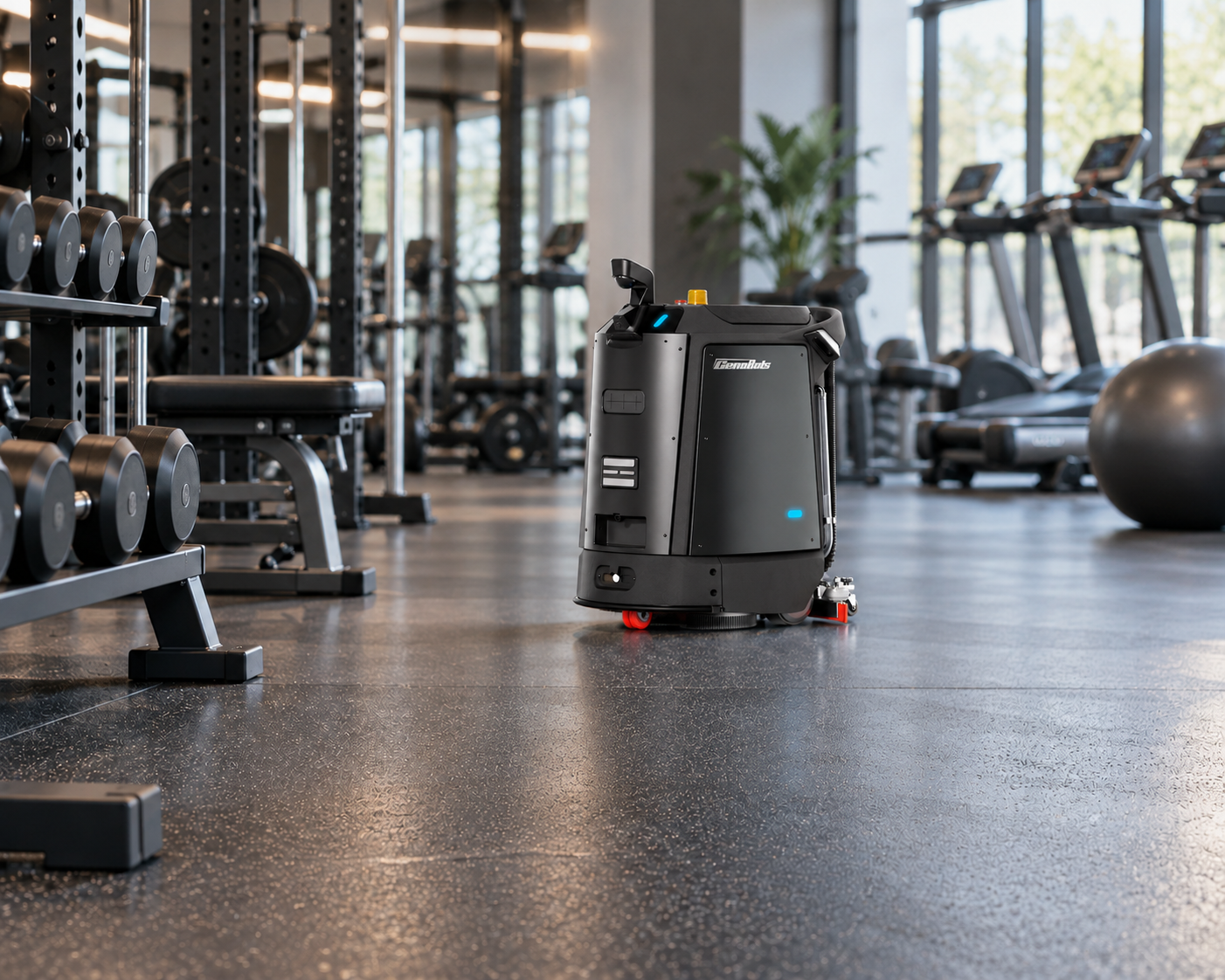 Autonomous Cleaner in a Modern Gym