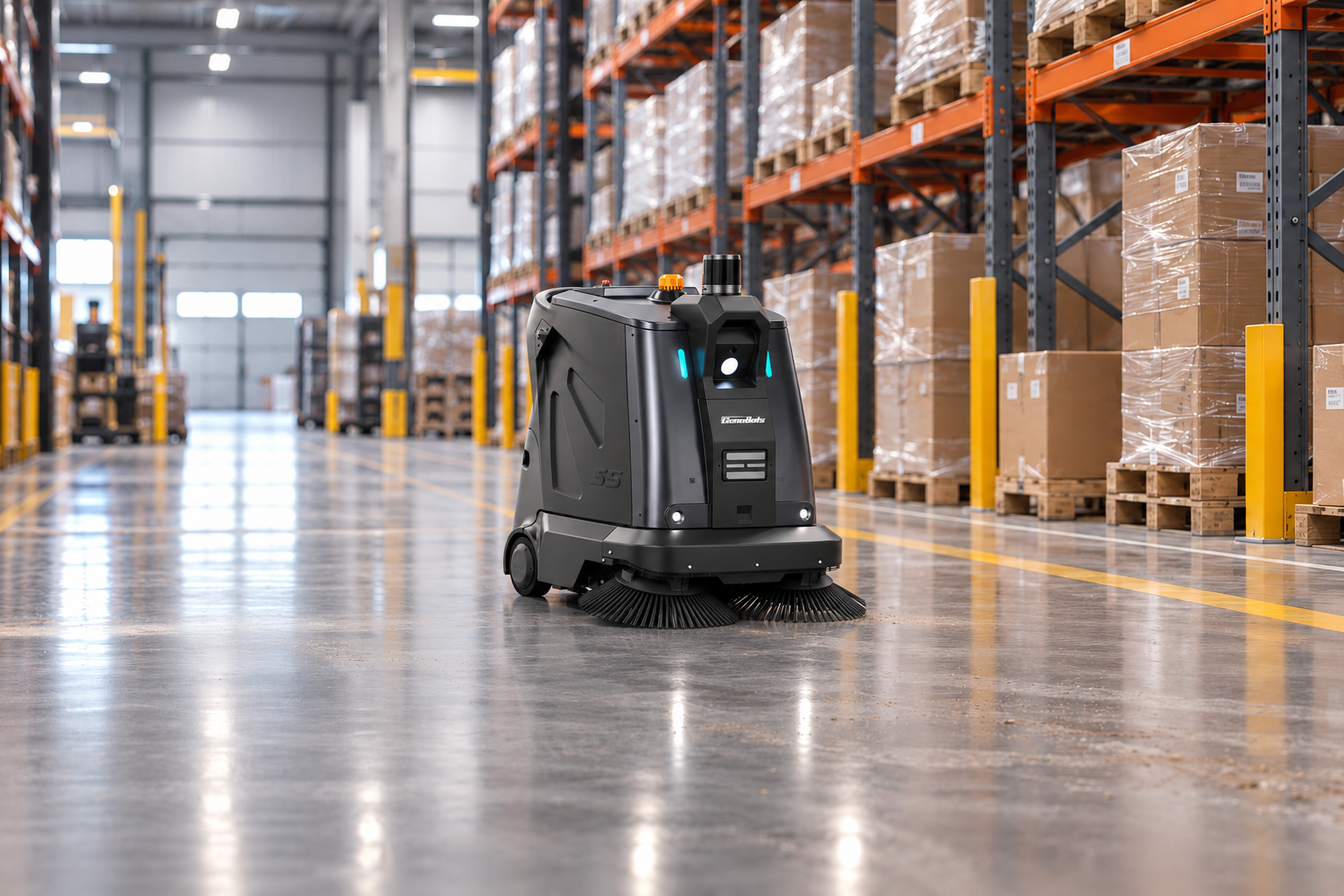 Autonomous Sweeper in Modern Warehouse-1