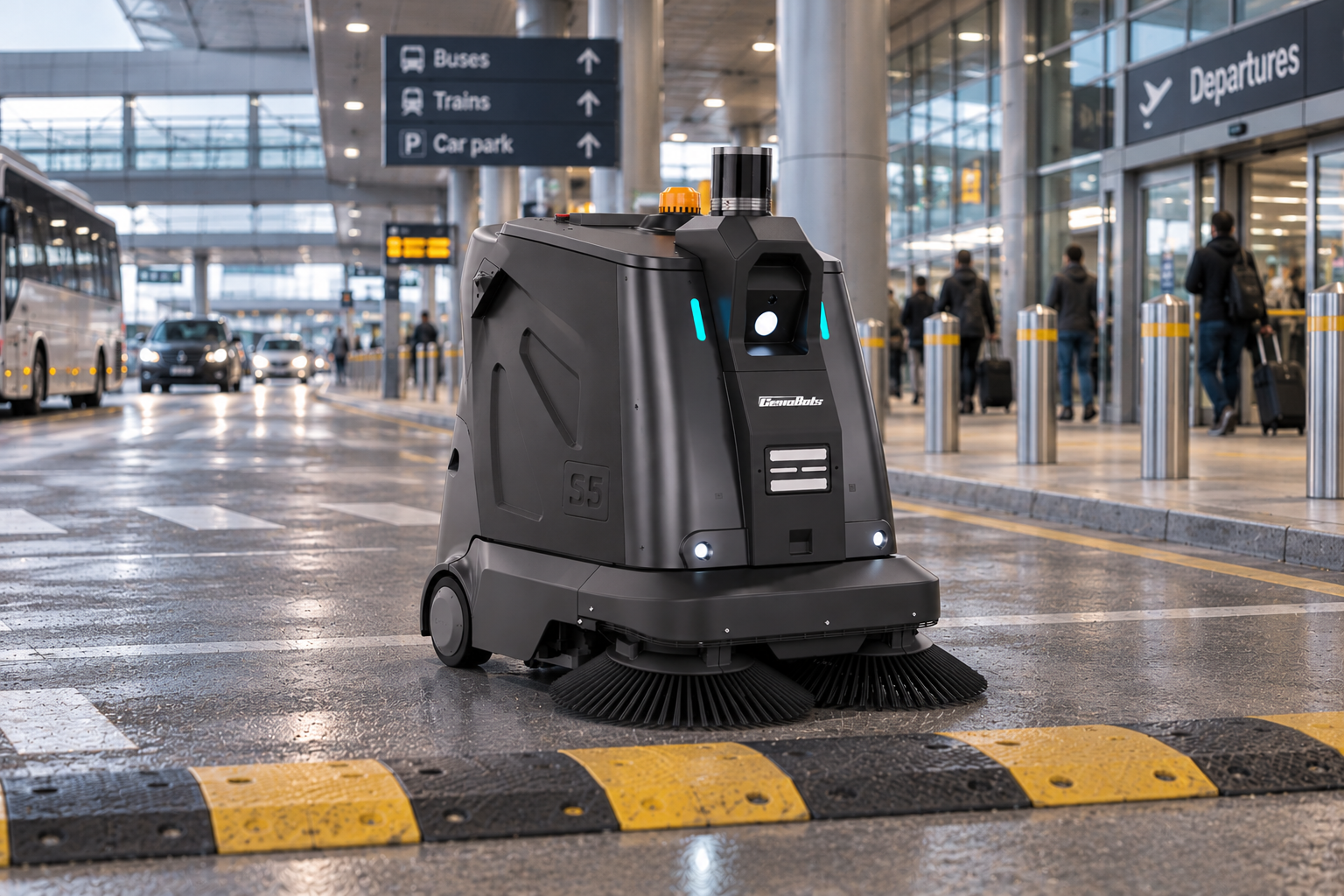 Autonomous Terminal Cleaning Robot