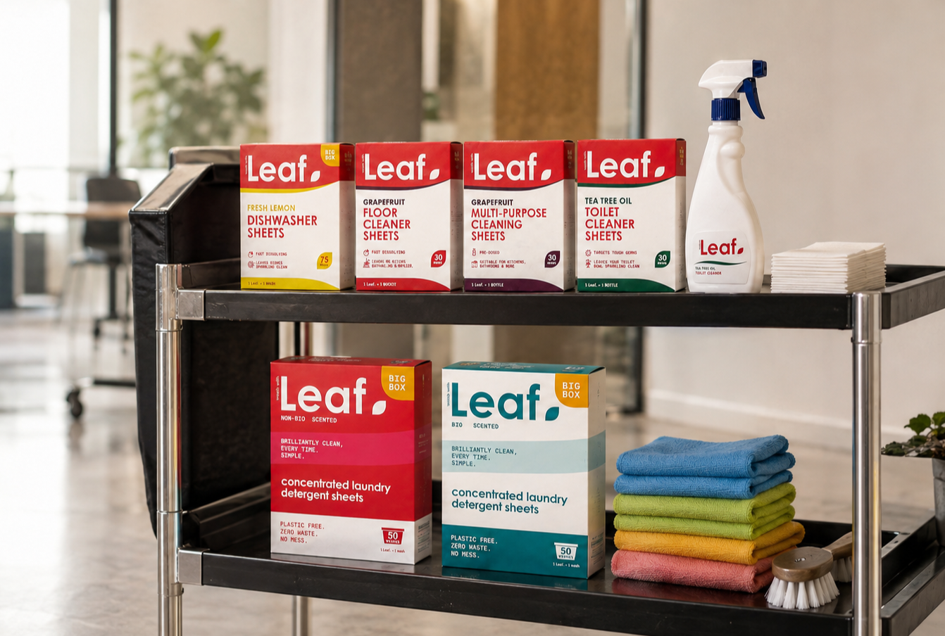 Leaf for commercial cleaning-1